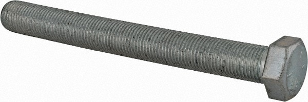 Made in North America 1220412FT5ZDOM Hex Head Cap Screw: 1/2-20 x 4-1/2", Grade 5 Steel, Zinc-Plated 