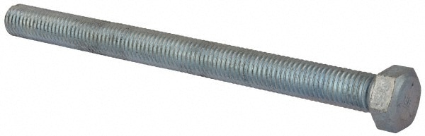 Made in North America 58118FT5ZDOM Hex Head Cap Screw: 5/8-11 x 8", Grade 5 Steel, Zinc-Plated 