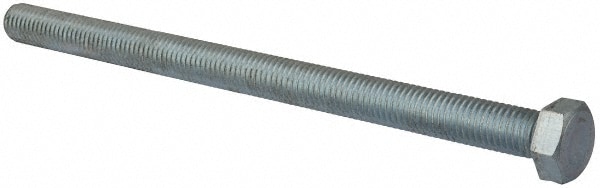 Made in North America 5811912FT5ZDOM Hex Head Cap Screw: 5/8-11 x 9-1/2", Grade 5 Steel, Zinc-Plated 