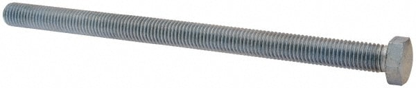 Made in North America 581110FT5ZDOM Hex Head Cap Screw: 5/8-11 x 10", Grade 5 Steel, Zinc-Plated 