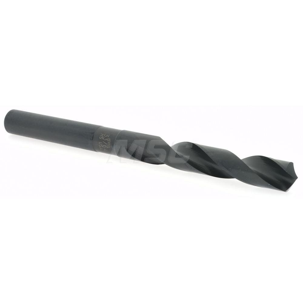 Hertel 2387637 Reduced Shank Drill Bit: 33/64 Dia, 1/2 Shank Dia, 118 0, High Speed Steel Image