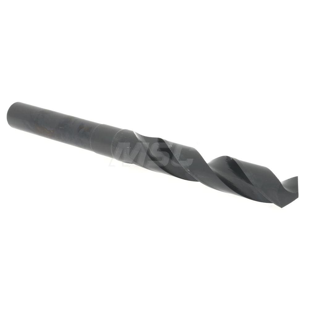 Hertel 2387652 Reduced Shank Drill Bit: 35/64 Dia, 1/2 Shank Dia, 118 0, High Speed Steel Image