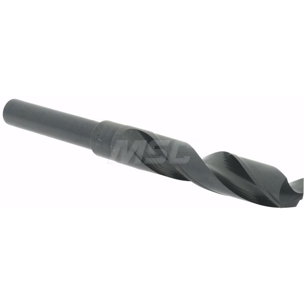 Hertel 2387728 Reduced Shank Drill Bit: 21/32 Dia, 1/2 Shank Dia, 118 0, High Speed Steel Image