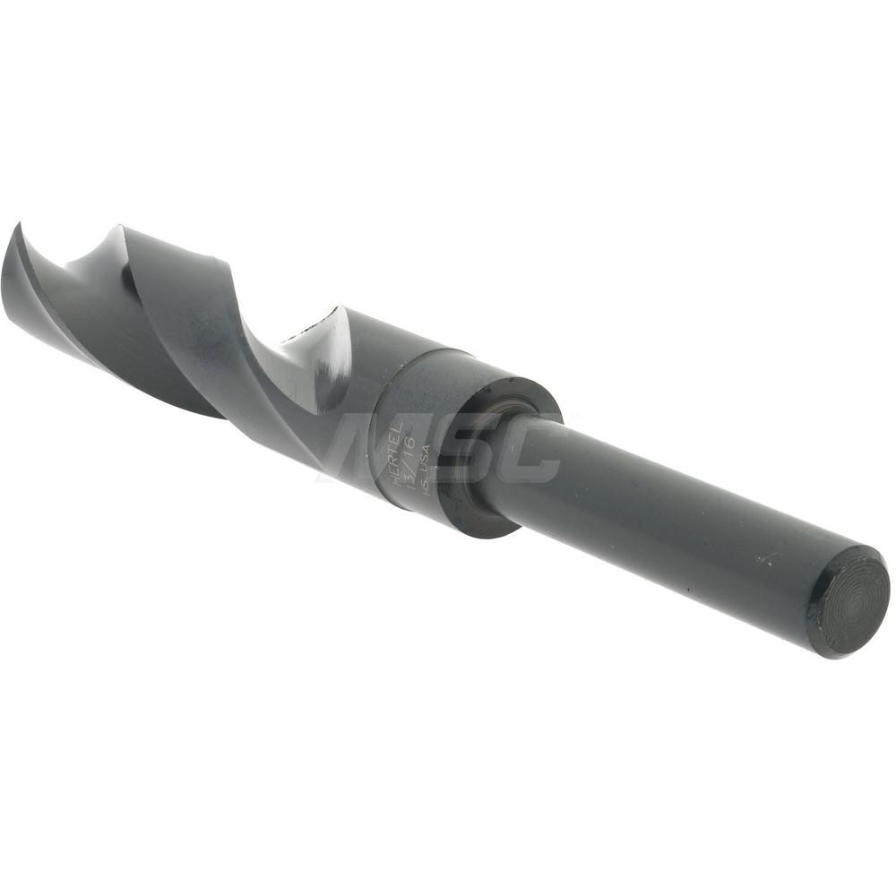 Hertel Reduced Shank Drill Bit 13/16'' Dia, 1/2'' Shank Dia, 118