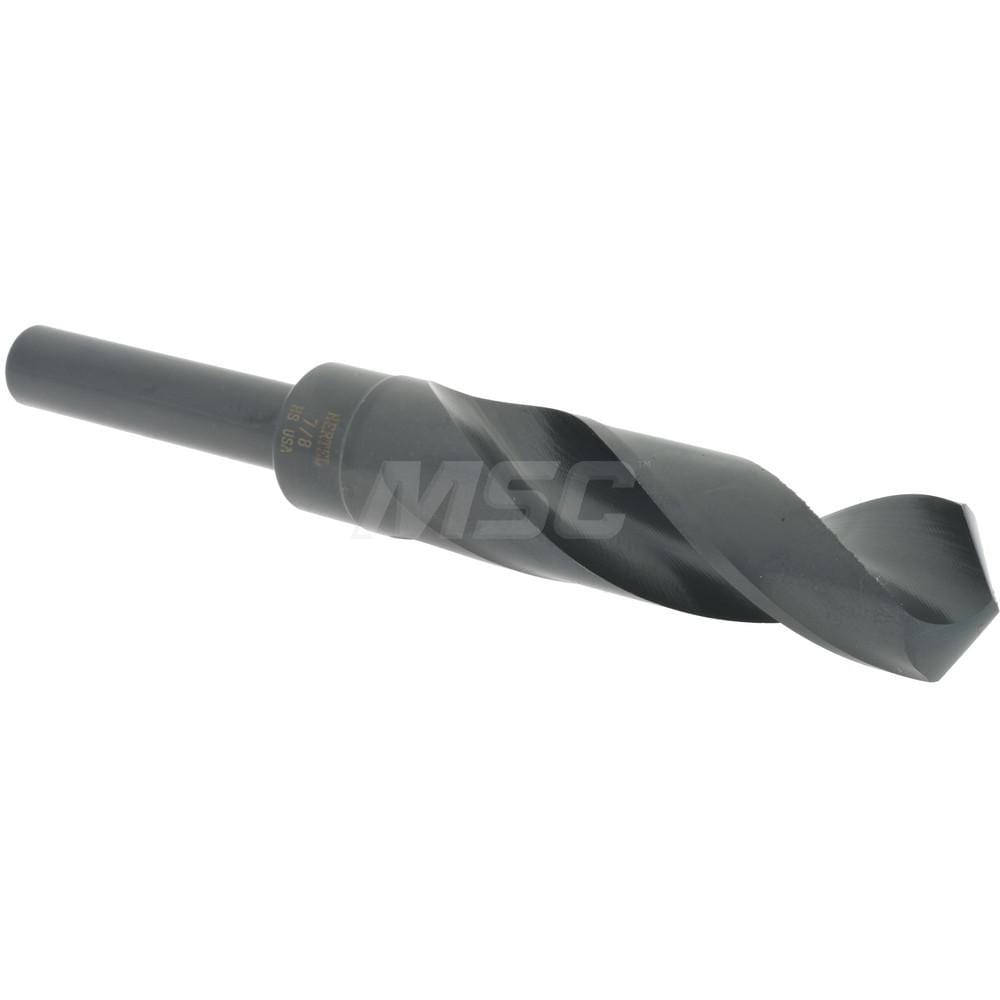 Hertel 2387868 Reduced Shank Drill Bit: 7/8 Dia, 1/2 Shank Dia, 118 0, High Speed Steel Image