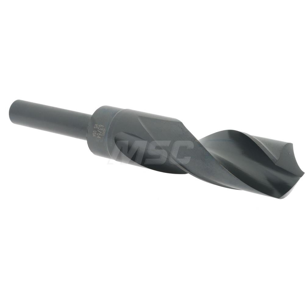 Hertel 2387934 Reduced Shank Drill Bit: 63/64 Dia, 1/2 Shank Dia, 118 0, High Speed Steel Image