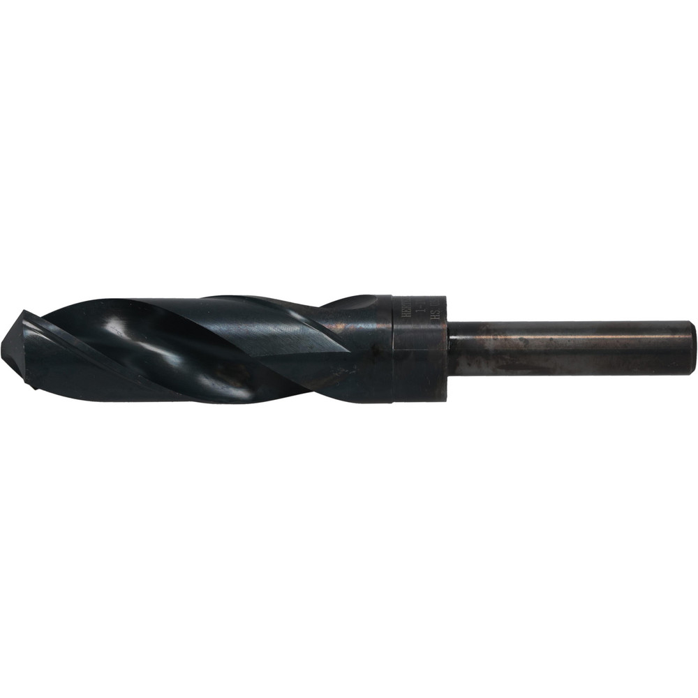 Reduced Shank Drill Bit: 1'' Dia, 1/2'' Shank Dia, 118 °, High Speed Steel