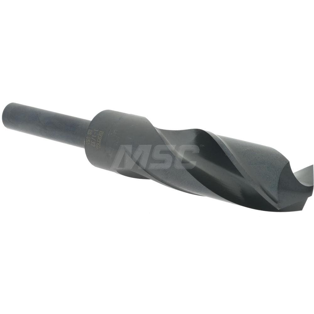 Hertel 2387967 Reduced Shank Drill Bit: 1-1/32 Dia, 1/2 Shank Dia, 118 0, High Speed Steel Image