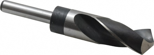 Hertel 2387991 Reduced Shank Drill Bit: 1-5/64 Dia, 1/2 Shank Dia, 118 0, High Speed Steel Image