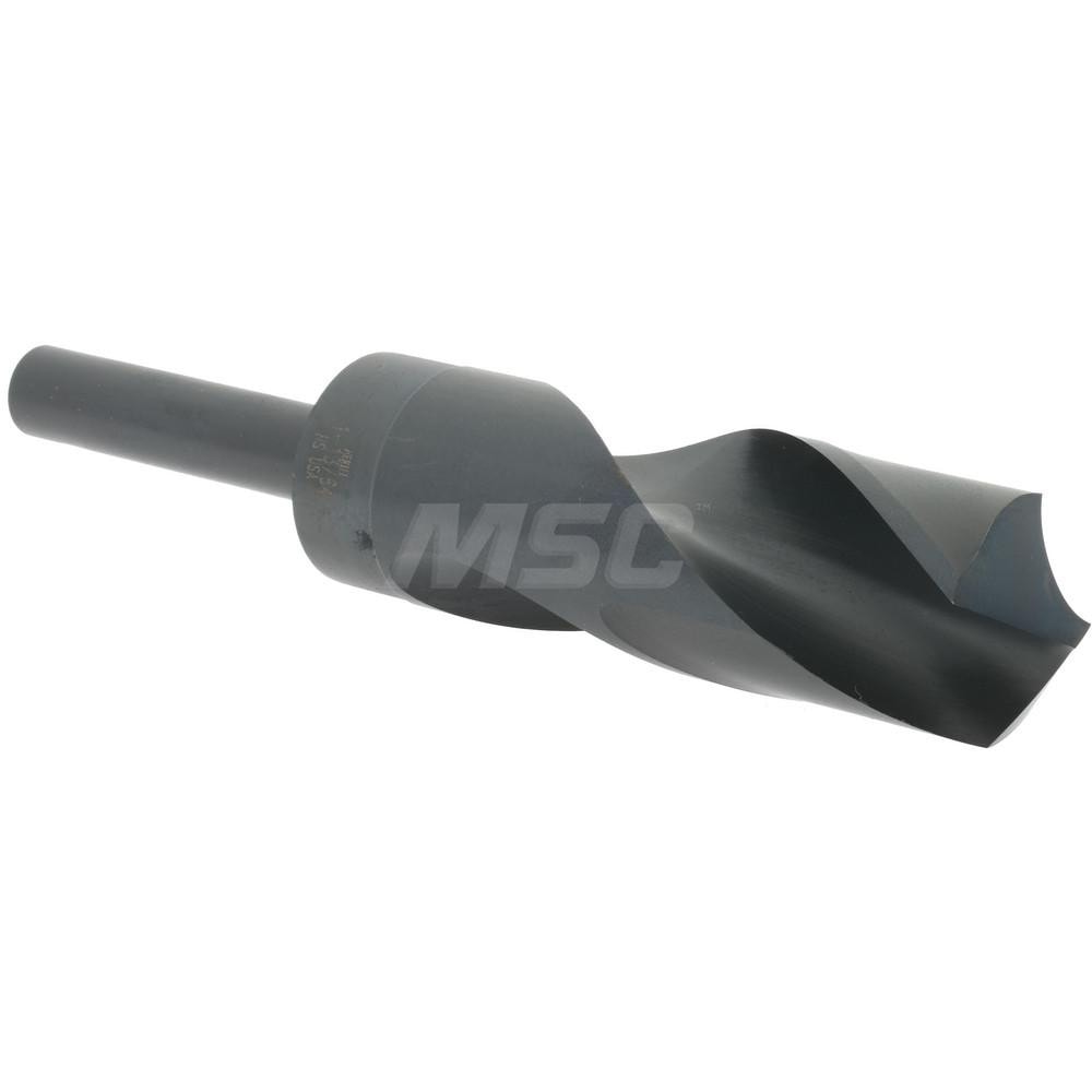 Hertel 2388072 Reduced Shank Drill Bit: 1-13/64 Dia, 1/2 Shank Dia, 118 0, High Speed Steel Image