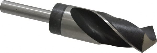 1-1/4 HSS 1/2 Reduced Shank Silver and Deming Drill Bit