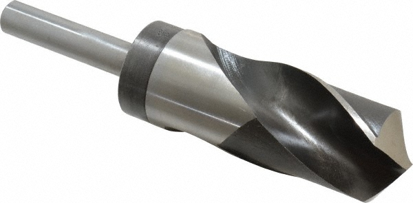 Hertel 2388205 Reduced Shank Drill Bit: 1-13/32 Dia, 1/2 Shank Dia, 118 0, High Speed Steel Image