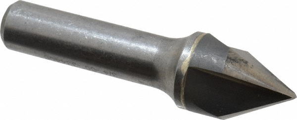 Hertel 333-008550 3/4" Head Diam, 1/2" Shank Diam, 3 Flute 60&deg; Solid Carbide Countersink Image