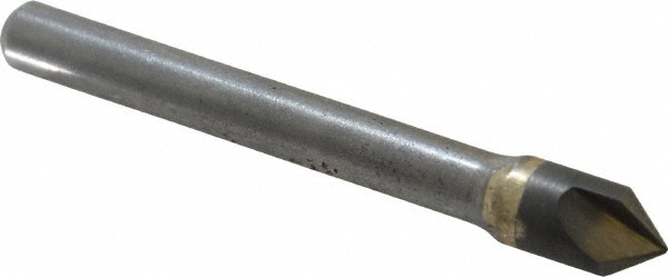 Hertel 333-004060 5/16" Head Diam, 1/4" Shank Diam, 3 Flute 82° Solid Carbide Countersink Image