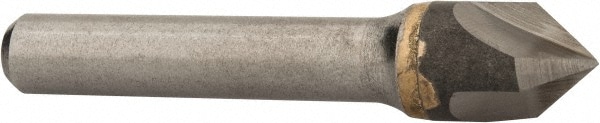 Hertel 333-006560 1/2" Head Diam, 3/8" Shank Diam, 3 Flute 82° Solid Carbide Countersink Image