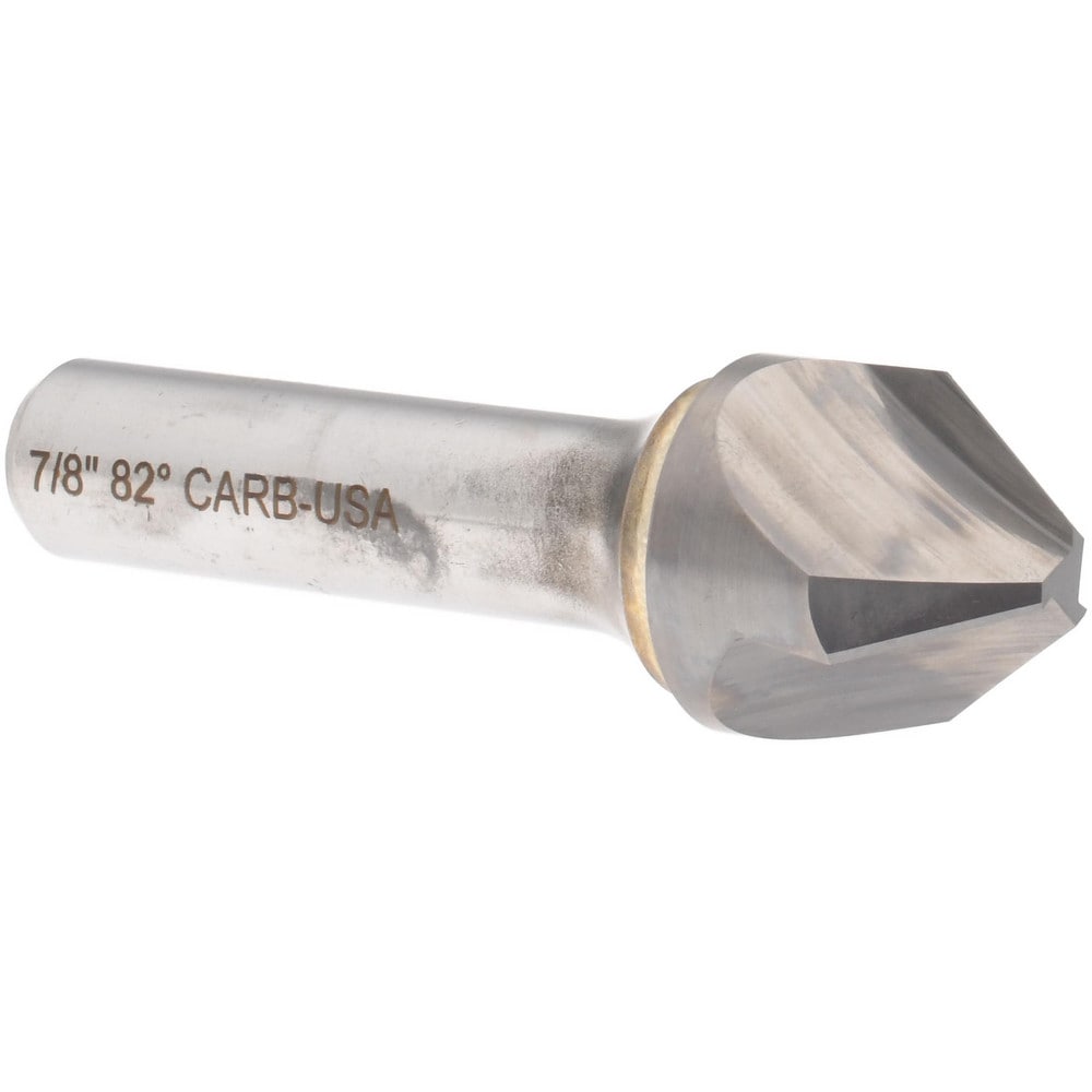 Hertel 333-009060 Countersink: 7/8" Head Dia, 82 ° Included Angle, 3 Flutes, Carbide, Right Hand Cut Image