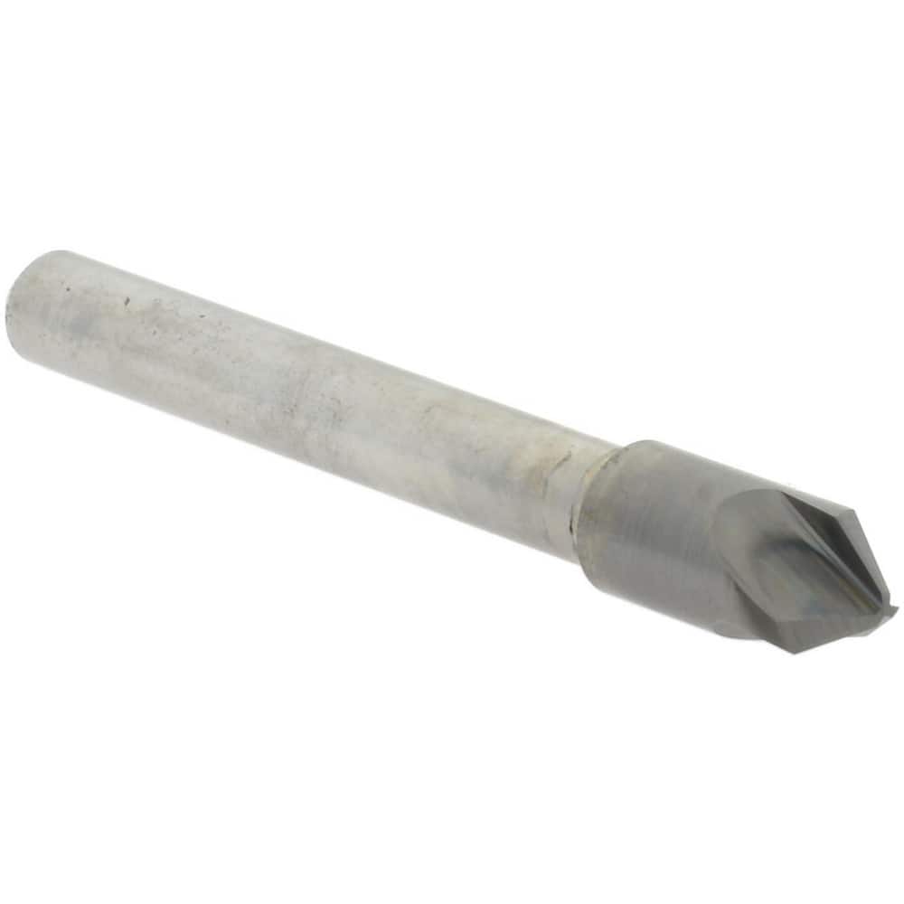 Hertel 333-004070 Countersink: 5/16" Head Dia, 90 ° Included Angle, 3 Flutes, Carbide, Right Hand Cut 