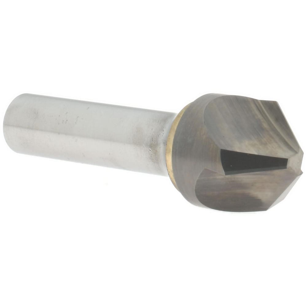 Hertel 333-009070 Countersink: 7/8" Head Dia, 90 ° Included Angle, 3 Flutes, Carbide, Right Hand Cut Image