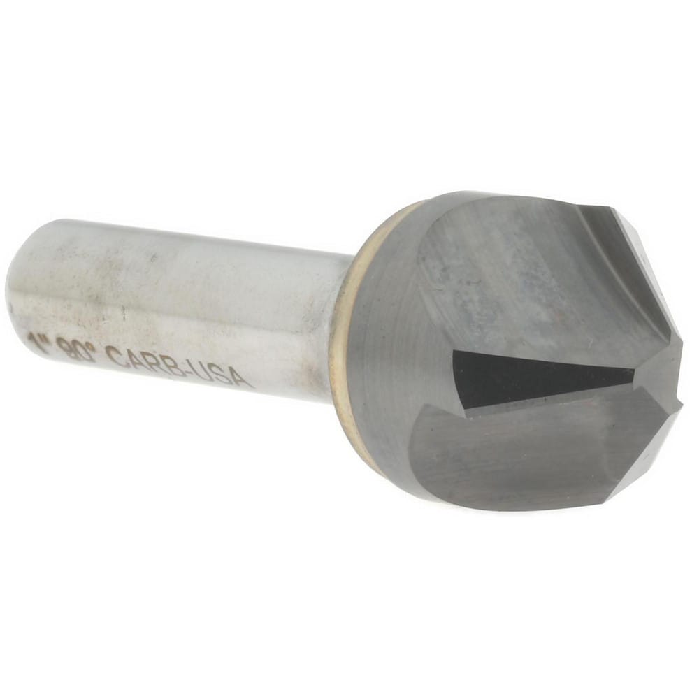 Hertel 333-010070 Countersink: 1" Head Dia, 90 ° Included Angle, 3 Flutes, Carbide, Right Hand Cut Image