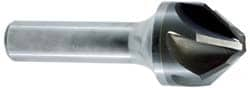 Hertel 336-012050 1-1/2" Head Diam, 3/4" Shank Diam, 6 Flute 60° Solid Carbide Countersink Image