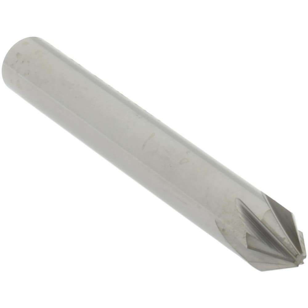 Hertel 336-003050 Countersink: 1/4" Head Dia, 60 ° Included Angle, 6 Flutes, Carbide, Right Hand Cut Image