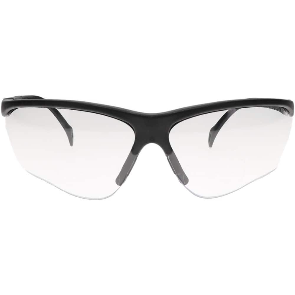Magnifying Safety Glasses: +1.5, Clear Lenses, Anti-Fog, ANSI Z87.1-2003