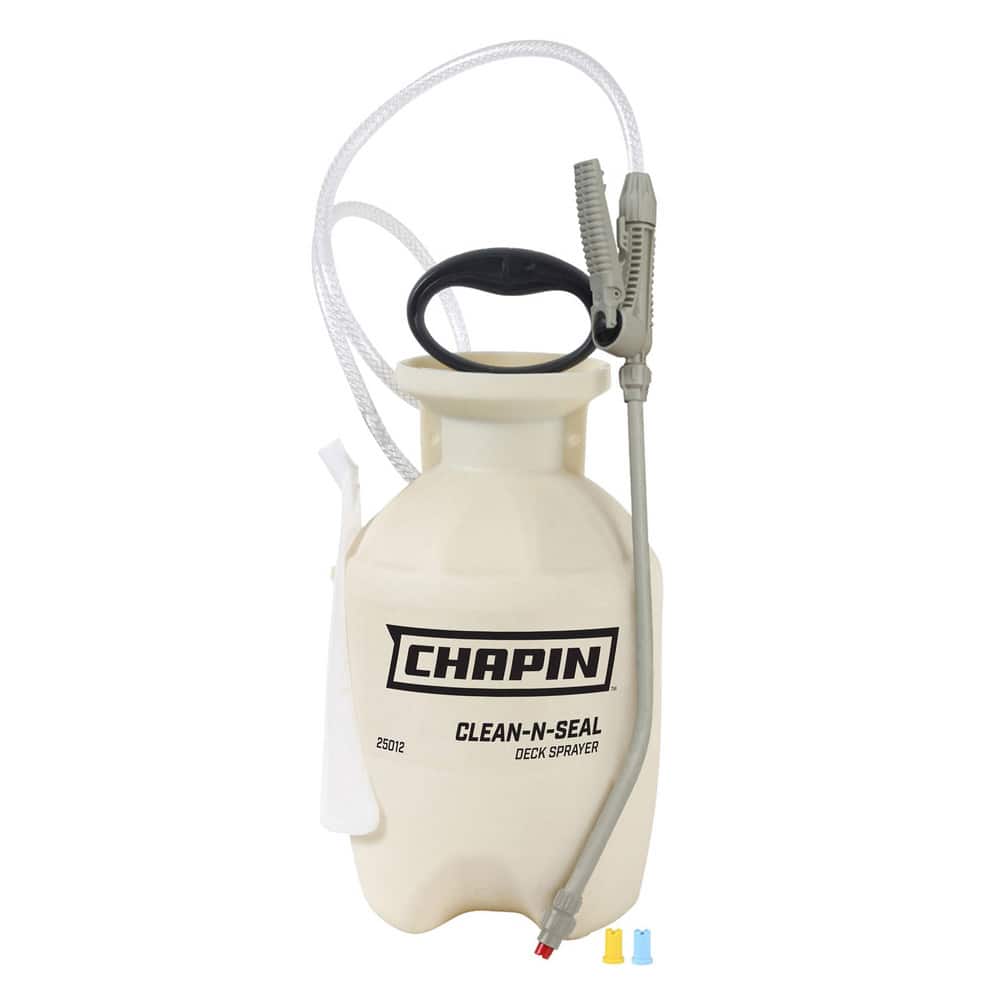 Chapin 25012 1-Gallon Clean 'n Seal Poly Deck Sprayer