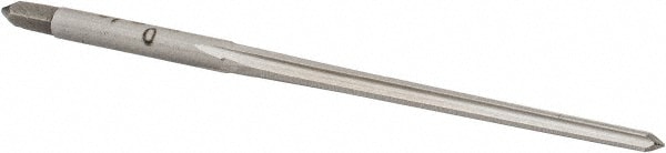 Value Collection SM24N50 Taper Pin Reamer: #5/0 Pin, 0.0719" Small End, 0.0966" Large End, High Speed Steel Image