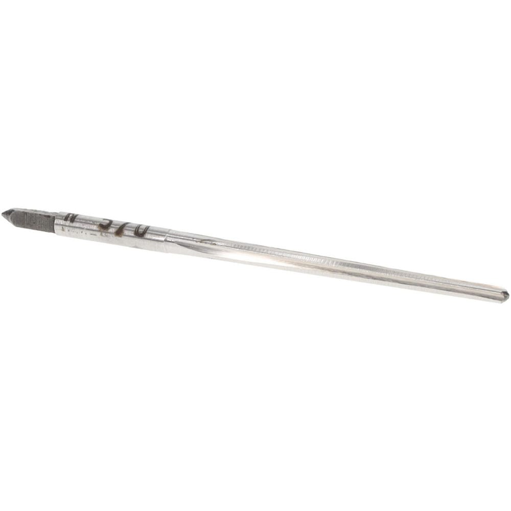 Taper Pin Reamer: #5/0 Pin, 0.0719" Small End, 0.0966" Large End, High Speed Steel