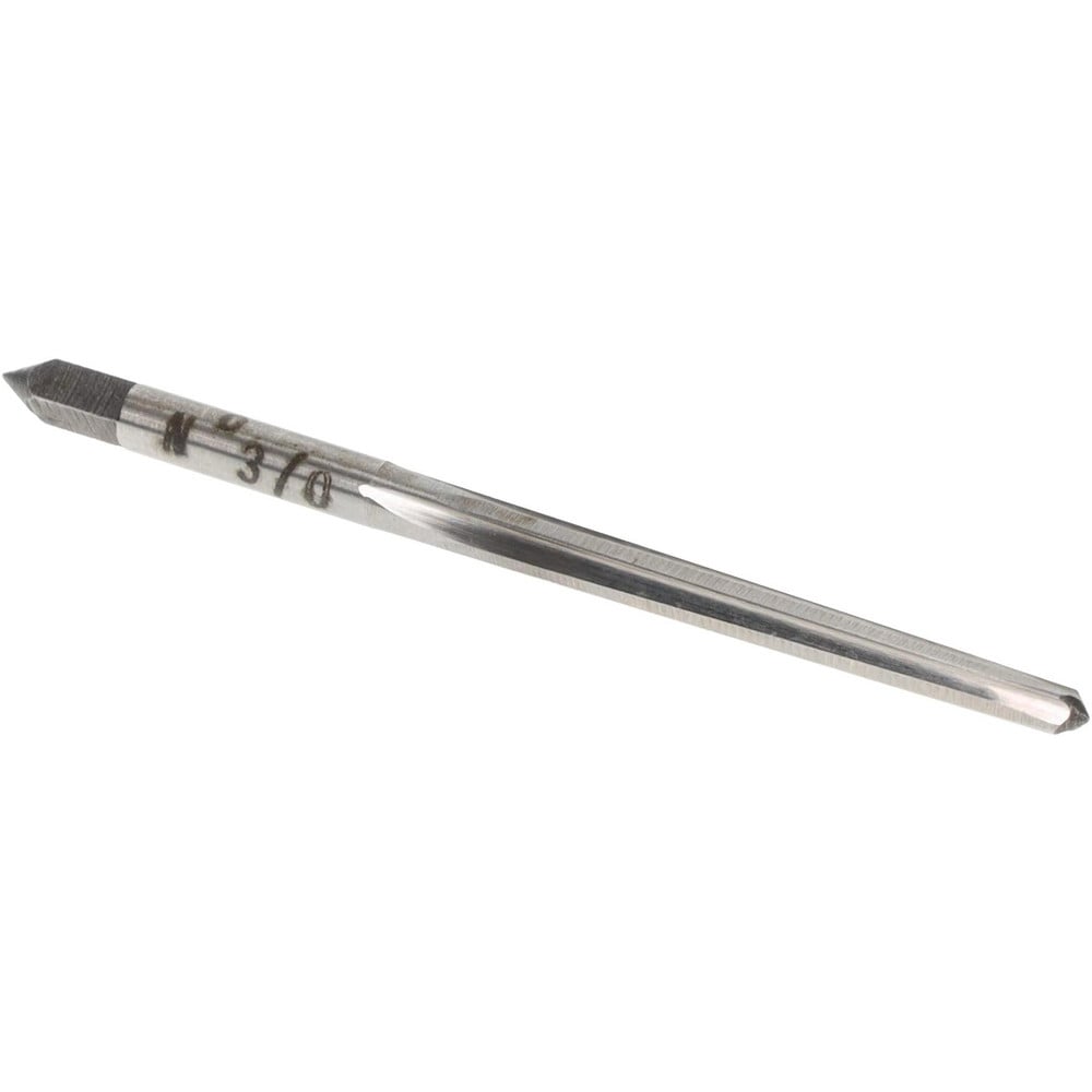 Taper Pin Reamer: #3/0 Pin, 0.1029" Small End, 0.1302" Large End, High Speed Steel