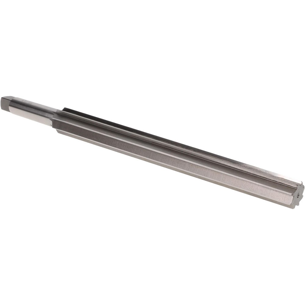 Taper Pin Reamer: #12 Pin, 0.842" Small End, 1.05" Large End, High Speed Steel