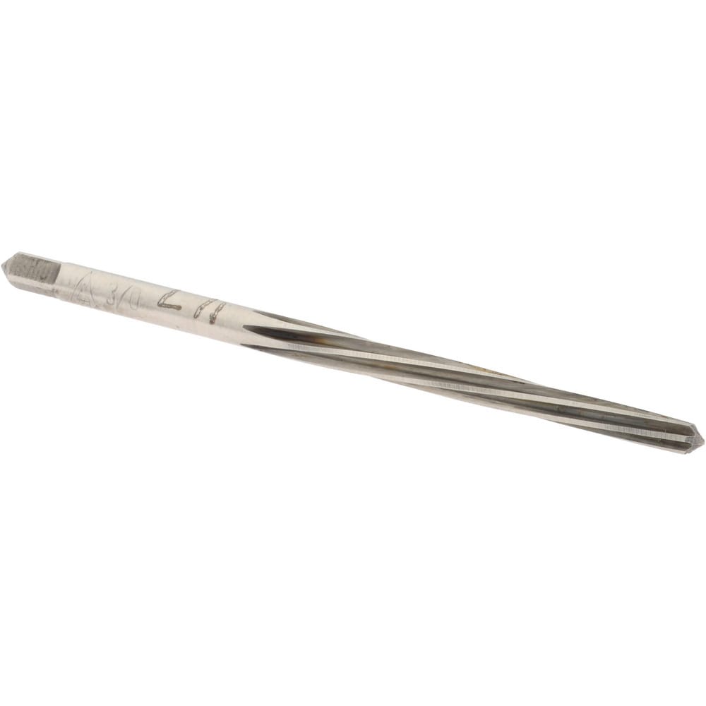 Value Collection SM25N30 Taper Pin Reamer: #3/0 Pin, 0.1029" Small End, 0.1302" Large End, High Speed Steel Image