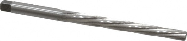 Value Collection SM25N04 Taper Pin Reamer: #4 Pin, 0.2071" Small End, 0.2604" Large End, High Speed Steel Image