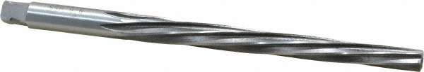 Taper Pin Reamer: #6 Pin, 0.2773" Small End, 0.354" Large End, High Speed Steel