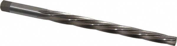 Taper Pin Reamer: #7 Pin, 0.3297" Small End, 0.422" Large End, High Speed Steel