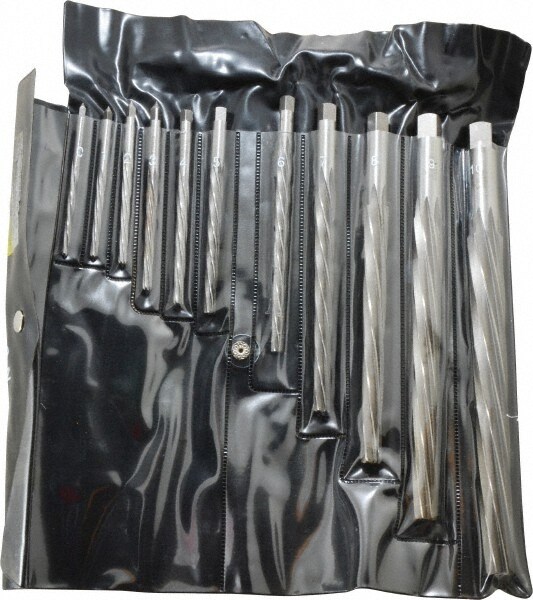 #10 to #0 Pin, Straight Shank, Taper Pin Reamer Set