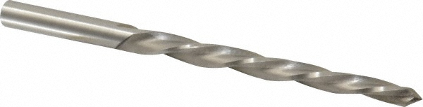 Taper Pin Reamer: #4 Pin, 0.2071" Small End, 0.2604" Large End, High Speed Steel