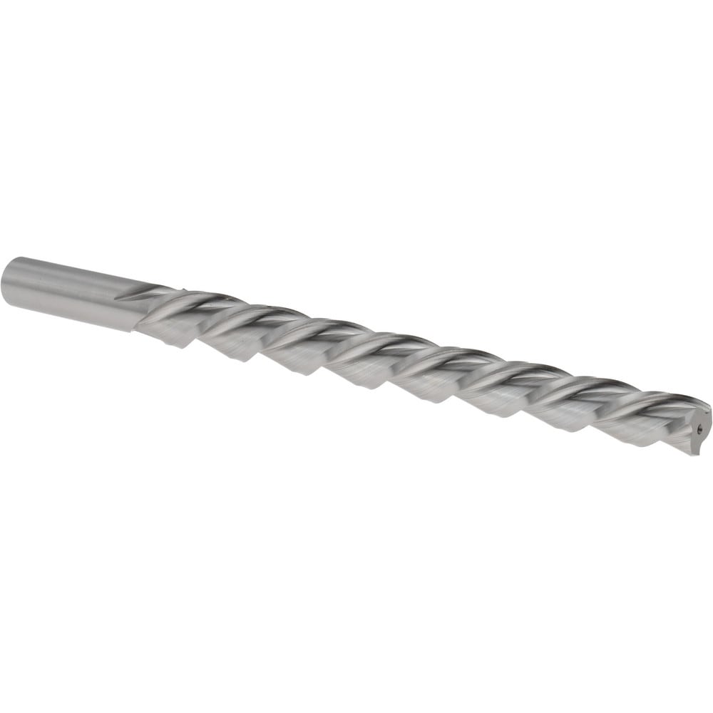 Taper Pin Reamer: #10 Pin, 0.5799" Small End, 0.7216" Large End, High Speed Steel