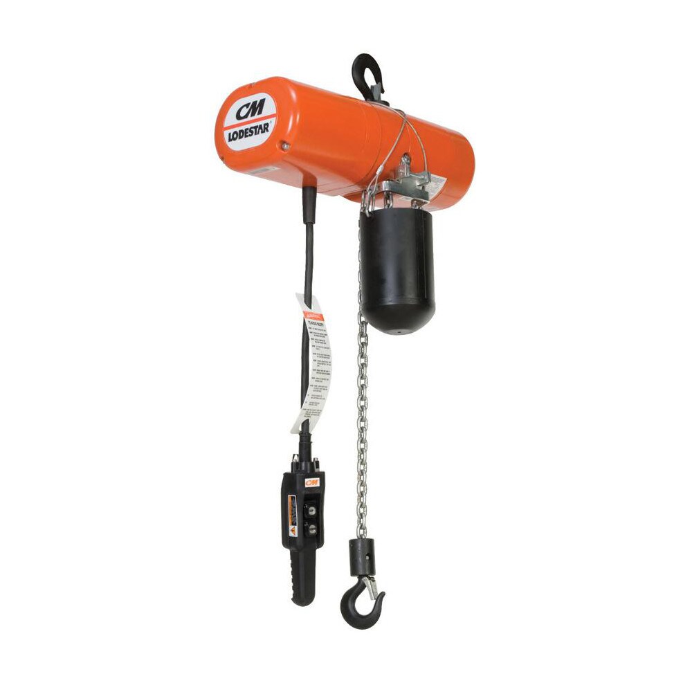 Electric Chain Hoist: 0.25 Ton Working Load Limit