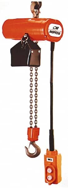 1 TON 6ft Chain Hoist 2000lbs Capacity Winch Engine Lift Hoists Rigging System