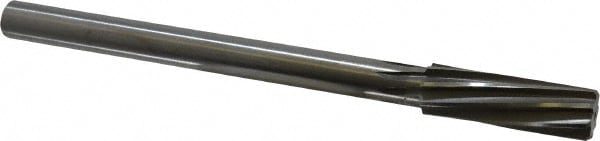 Made in USA 435L-0.7812 Chucking Reamer: 25/32" Dia, 9-1/2" OAL, 2-1/2" Flute Length, Straight Shank, High Speed Steel Image