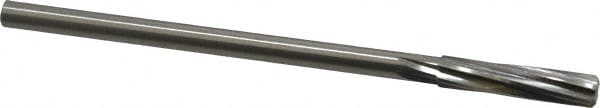 Made in USA 1435-0.3281 Chucking Reamer: 21/64" Dia, 6" OAL, 1-1/2" Flute Length, Straight Shank, Cobalt Steel Image