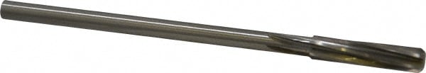 Made in USA 1435-0.3438 Chucking Reamer: 11/32" Dia, 6" OAL, 1-1/2" Flute Length, Straight Shank, Cobalt Steel Image