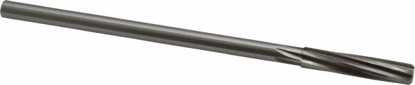 Made in USA 1435-0.3594 Chucking Reamer: 23/64" Dia, 7" OAL, 1-3/4" Flute Length, Straight Shank, Cobalt Steel Image