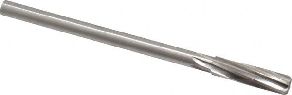 Made in USA 1435-0.4531 Chucking Reamer: 29/64" Dia, 7" OAL, 1-3/4" Flute Length, Straight Shank, Cobalt Steel Image