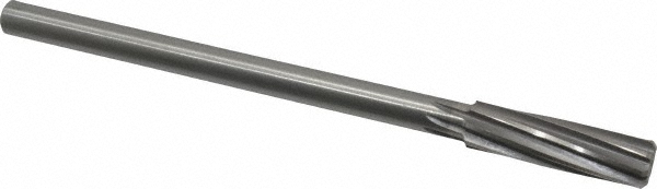 9/16 HSS Chucking Reamer – Right Hand Spiral, Straight Shank – 551