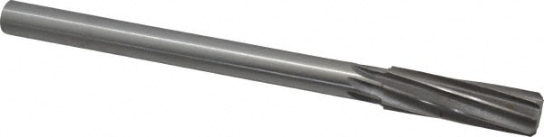 Made in USA 1435-0.7500 Chucking Reamer: 3/4" Dia, 9-1/2" OAL, 2-1/2" Flute Length, Straight Shank, Cobalt Steel Image