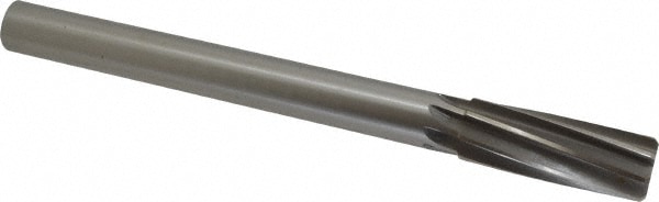 Made in USA 1435-1.0000 Chucking Reamer: 1" Dia, 10-1/2" OAL, 2-3/4" Flute Length, Straight Shank, Cobalt Steel Image