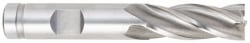 OSG 5484108 Square End Mill: 3/4 Dia, 2-1/4 LOC, 3/4 Shank Dia, 4-1/2 OAL, 4 Flutes, Cobalt Image