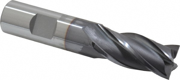 OSG 5413108 Square End Mill: 3/4 Dia, 1-5/8 LOC, 3/4 Shank Dia, 3-7/8 OAL, 4 Flutes, Cobalt Image